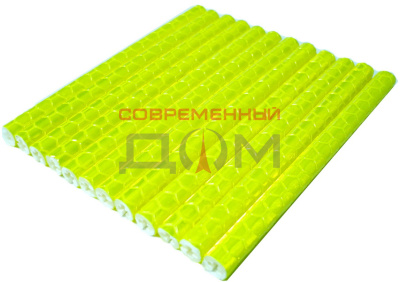 Набор светоотр.накладок на спицы велосипеда, цвет желтый, STA 113 yellow /77007804/